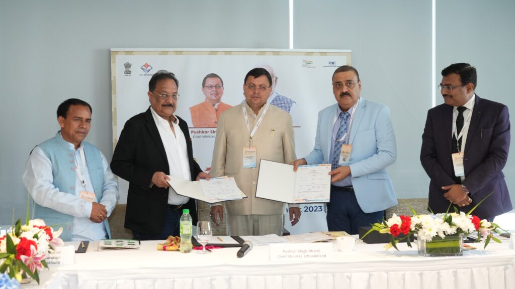 MOU worth ₹5450 crore signed in Dubai for investment in Uttarakhand