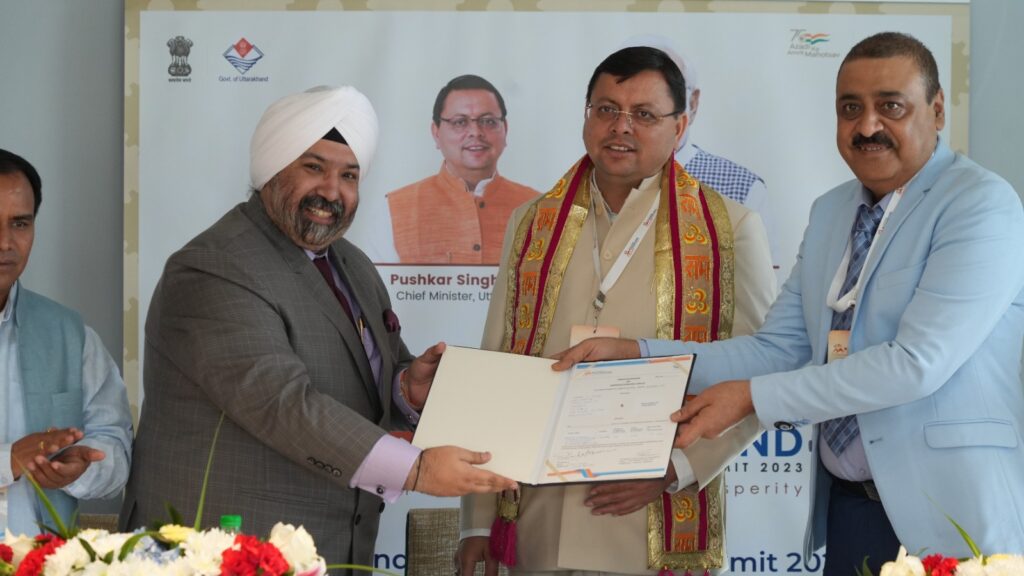 MOU worth ₹5450 crore signed in Dubai for investment in Uttarakhand