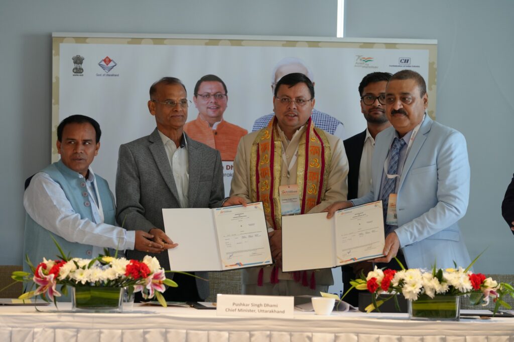 MOU worth ₹5450 crore signed in Dubai for investment in Uttarakhand